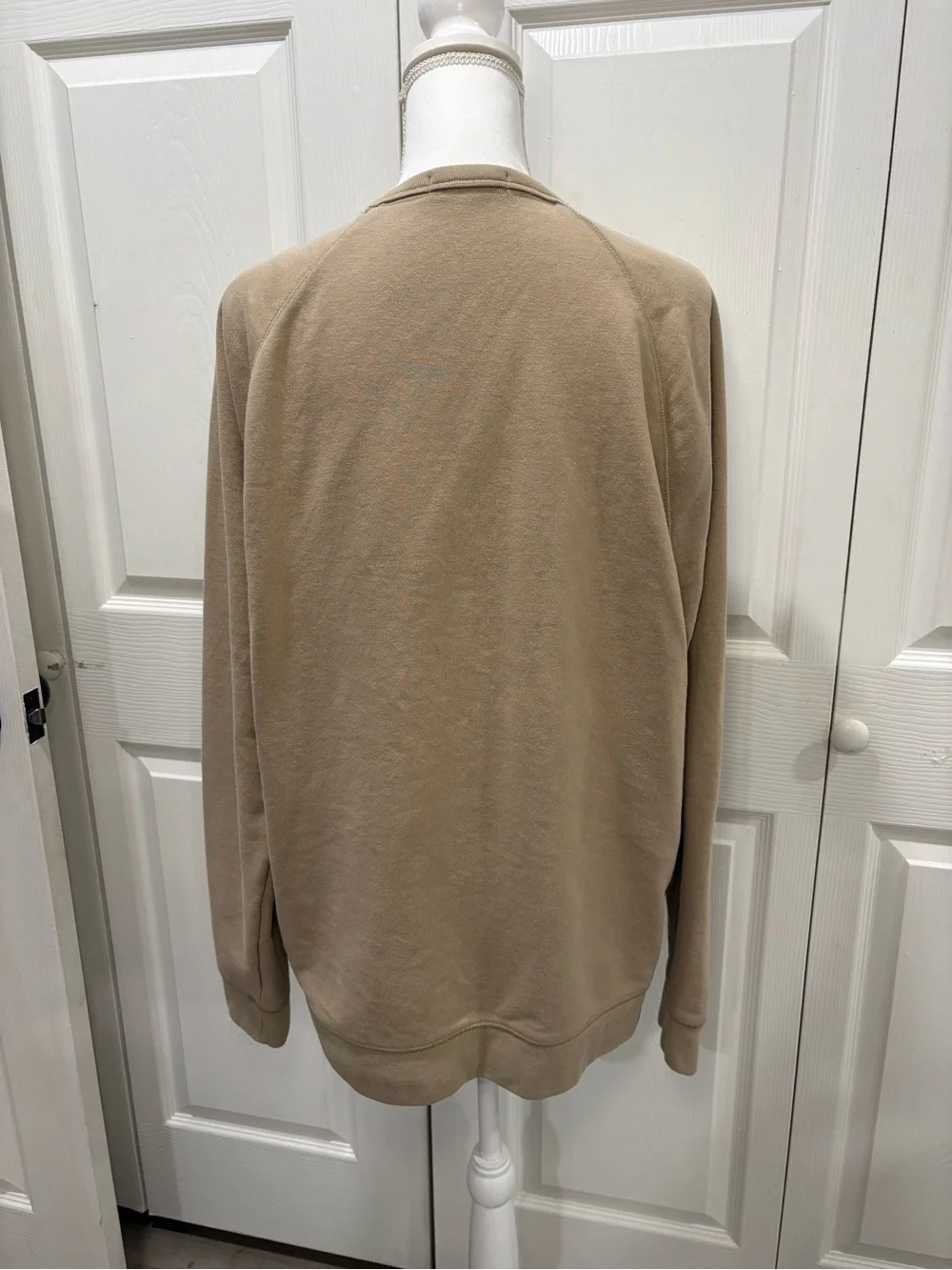 J. Crew Men's Crewneck Sweatshirt in Beige
